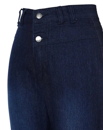 Trendy High Waist Jeans