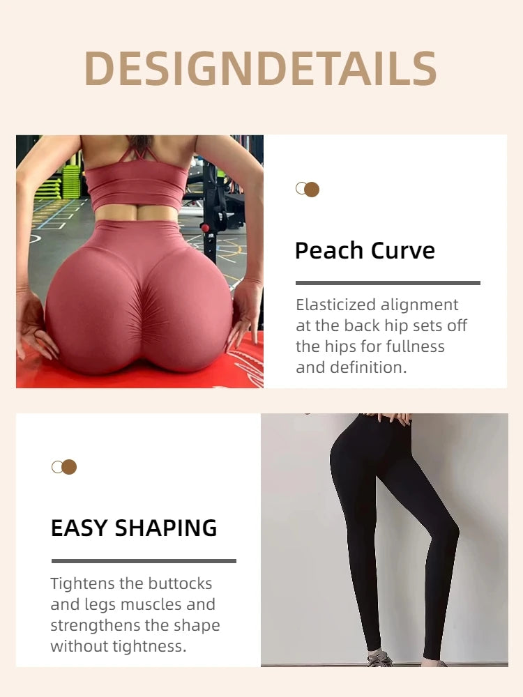 Seamless Sporty High Impact Yoga Leggings