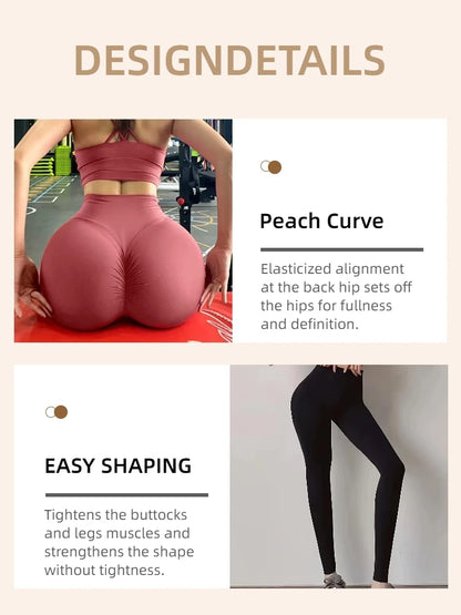 Seamless Sporty High Impact Yoga Leggings